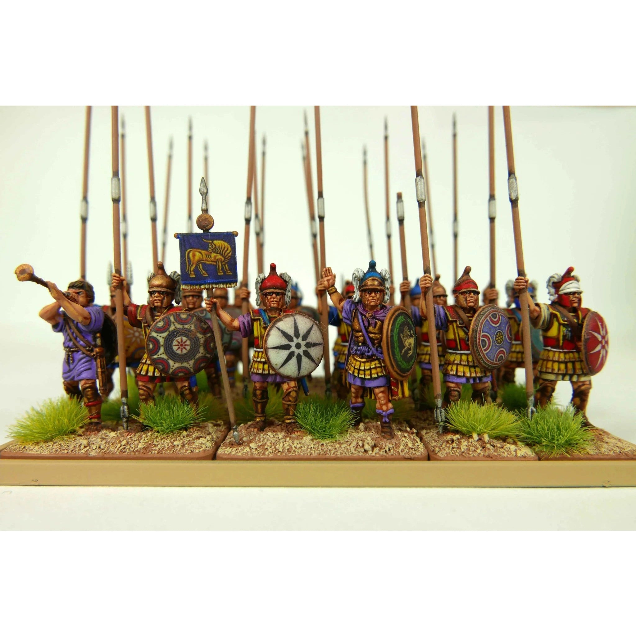 Victrix | Ancients Macedonian Phalagites | 28mm Plastic Unit | North Star Games | Miniature Kingdoms