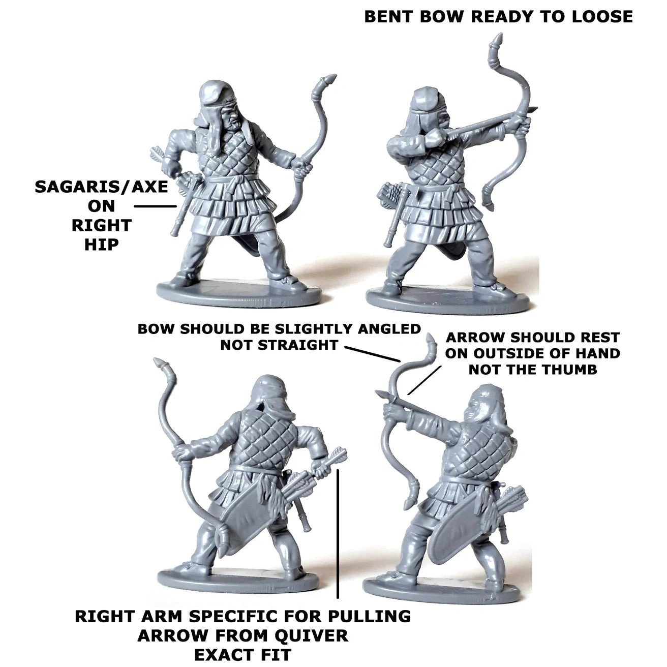 Victrix | Ancients Persian Armoured Archers | 28mm Plastic Unit | North Star Games | Miniature Kingdoms