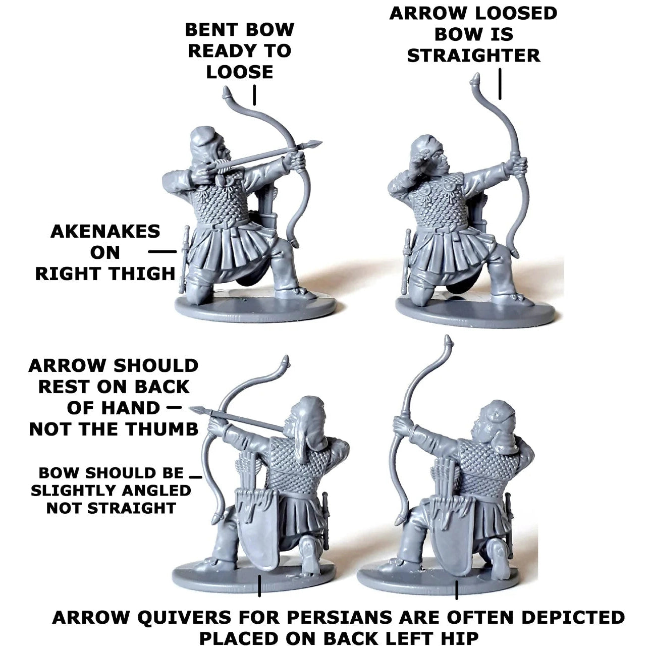 Victrix | Ancients Persian Armoured Archers | 28mm Plastic Unit | North Star Games | Miniature Kingdoms