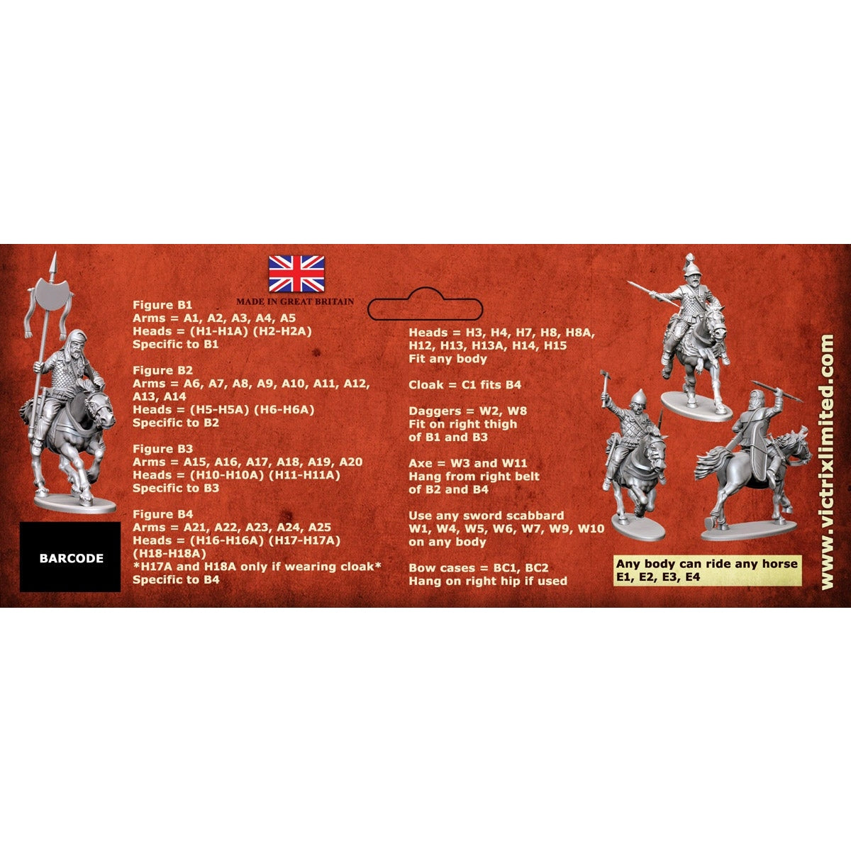 Victrix | Ancients Persian Armoured Cavalry | 28mm Plastic Unit | North Star Games | Miniature Kingdoms