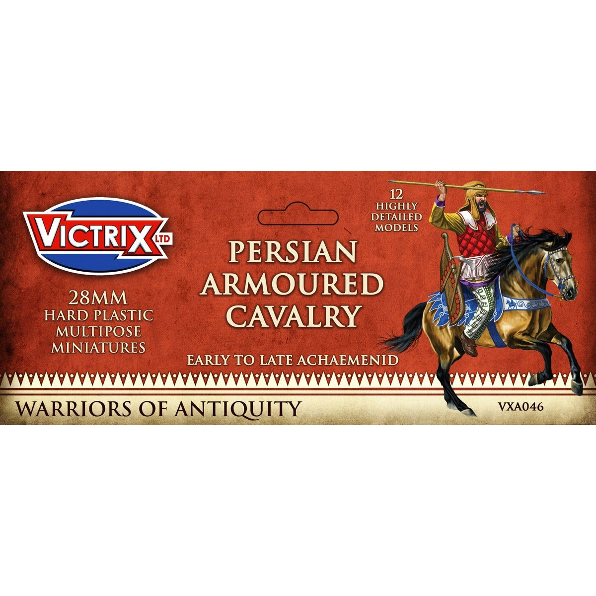 Victrix | Ancients Persian Armoured Cavalry | 28mm Plastic Unit | North Star Games | Miniature Kingdoms