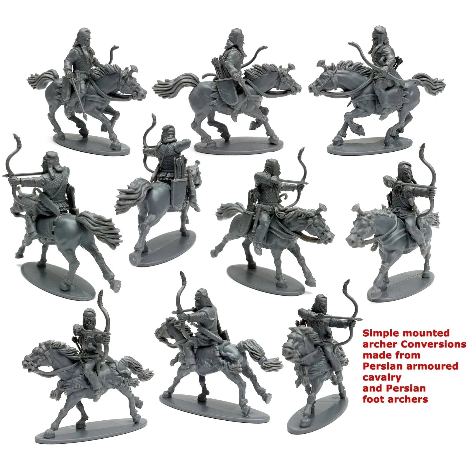 Victrix | Ancients Persian Armoured Cavalry | 28mm Plastic Unit | North Star Games | Miniature Kingdoms