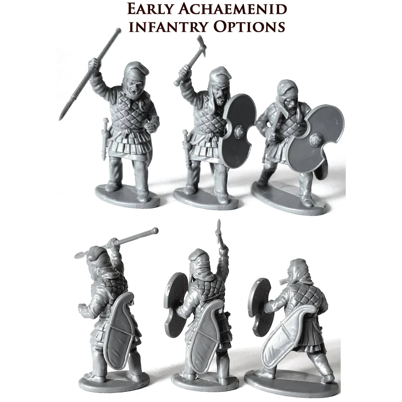 Victrix | Ancients Persian Armoured Spearmen | 28mm Plastic Unit | North Star Games | Miniature Kingdoms