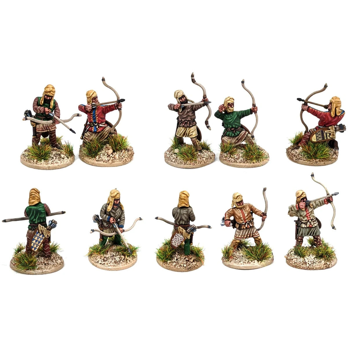 Victrix | Ancients Persian Unarmoured Archers | 28mm Plastic Unit | North Star Games | Miniature Kingdoms