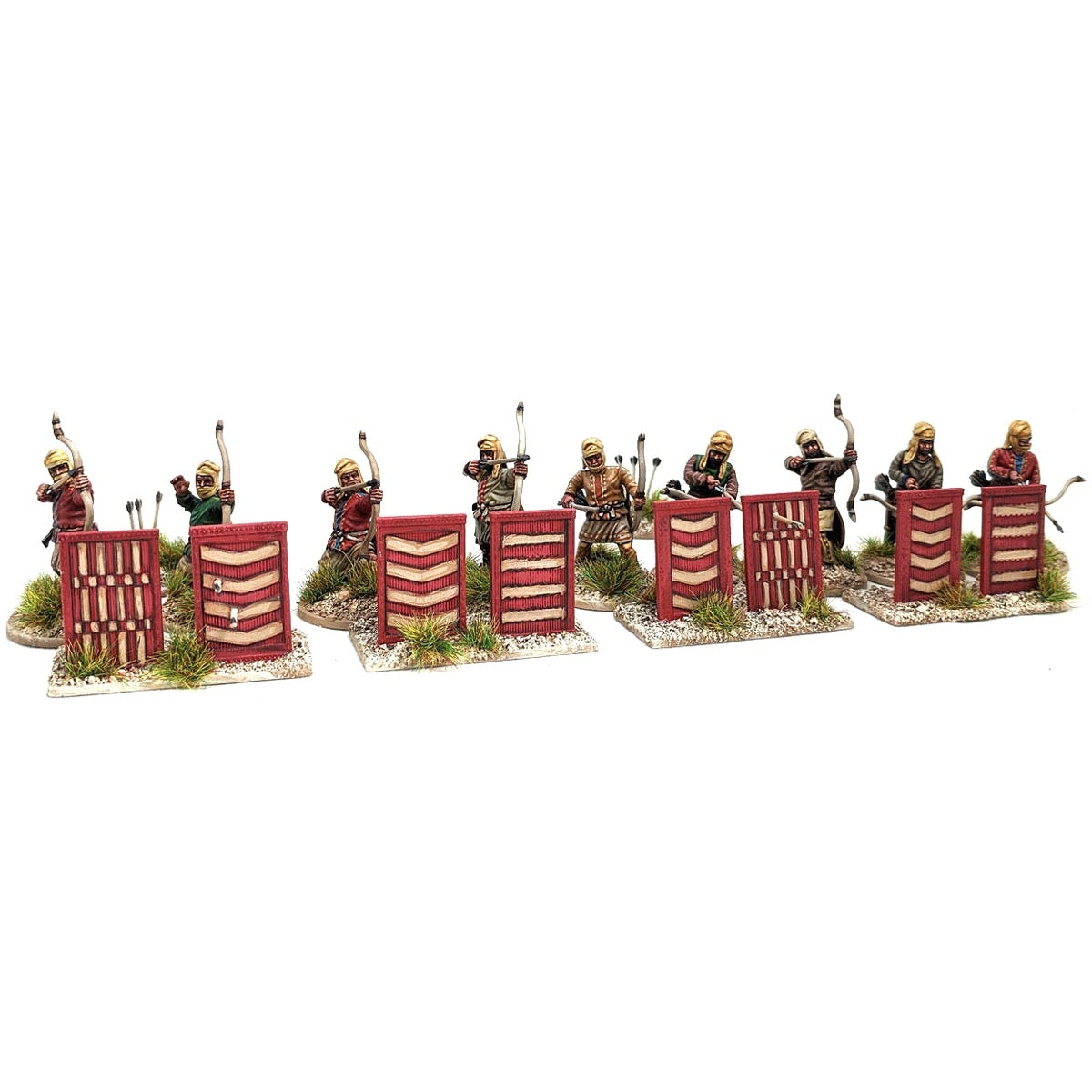 Victrix | Ancients Persian Unarmoured Archers | 28mm Plastic Unit | North Star Games | Miniature Kingdoms