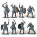 Victrix | Ancients Persian Unarmoured Spearmen | 28mm Plastic Unit | North Star Games | Miniature Kingdoms