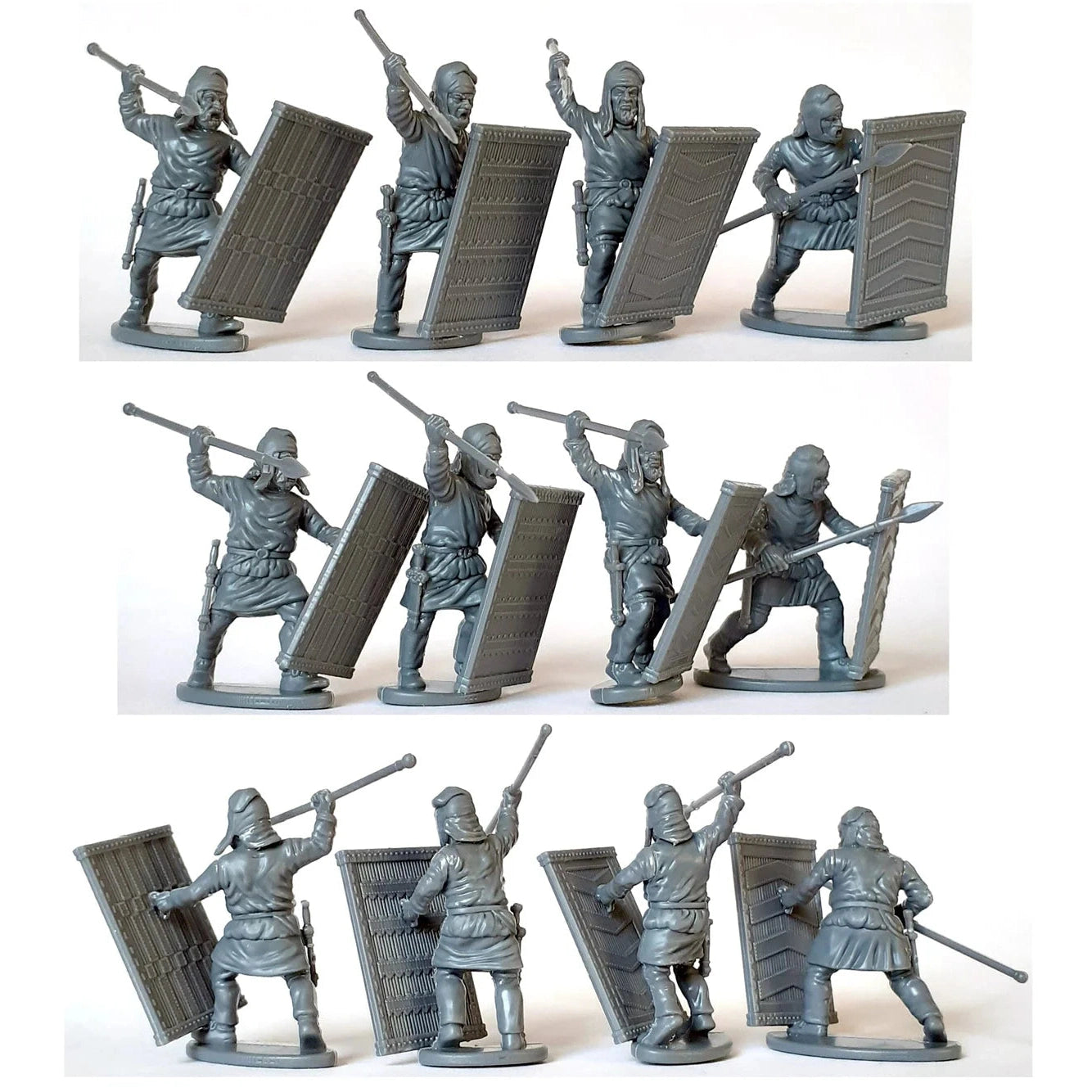 Victrix | Ancients Persian Unarmoured Spearmen | 28mm Plastic Unit | North Star Games | Miniature Kingdoms