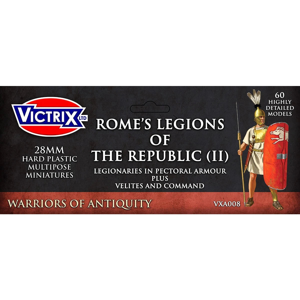 Victrix | Ancients Rome's Legions of the Republic 2 | 28mm Plastic Unit | North Star Games | Miniature Kingdoms