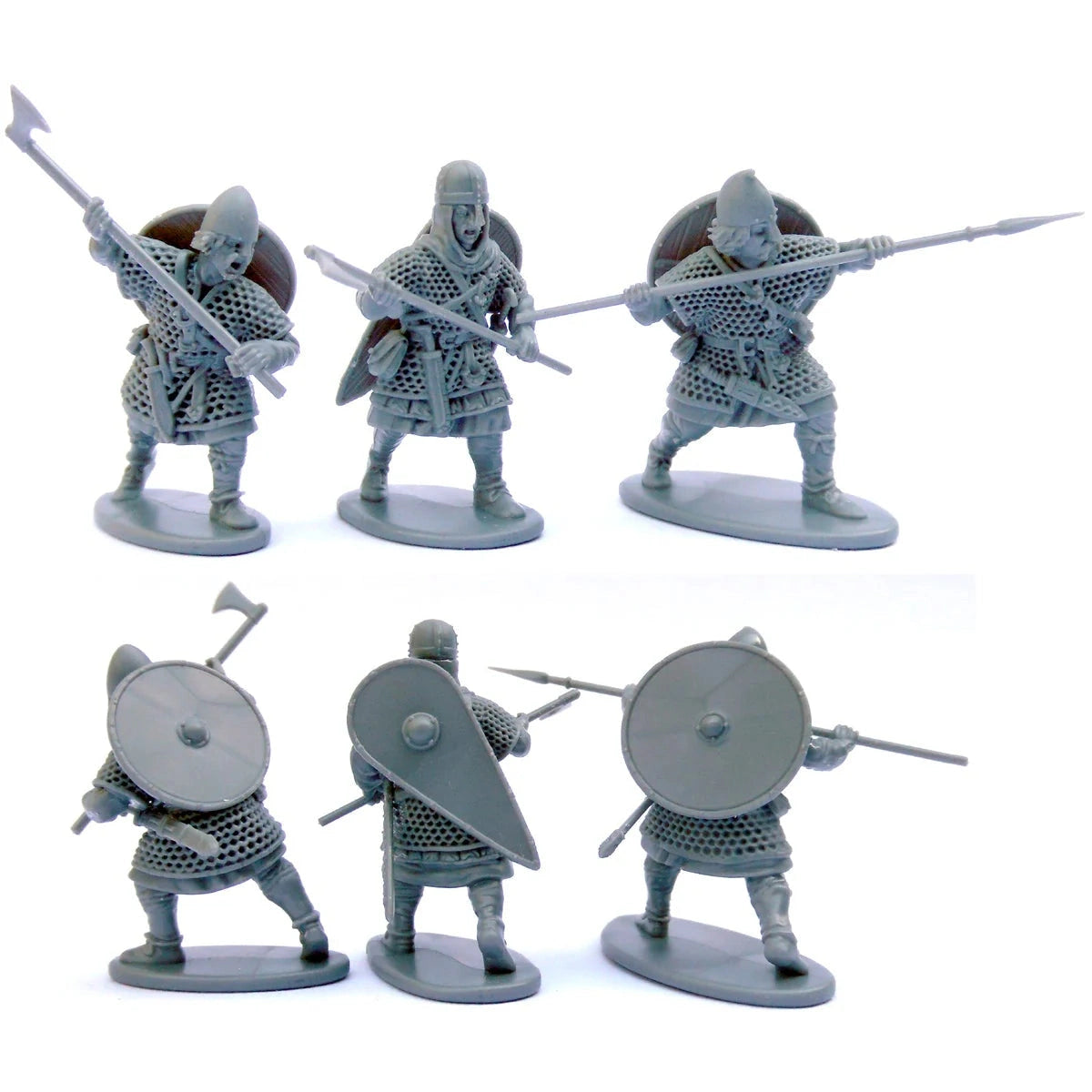 Victrix | Dark Ages Late Saxon Anglo Danish Huscarls | 28mm Plastic Unit | North Star Games | Miniature Kingdoms