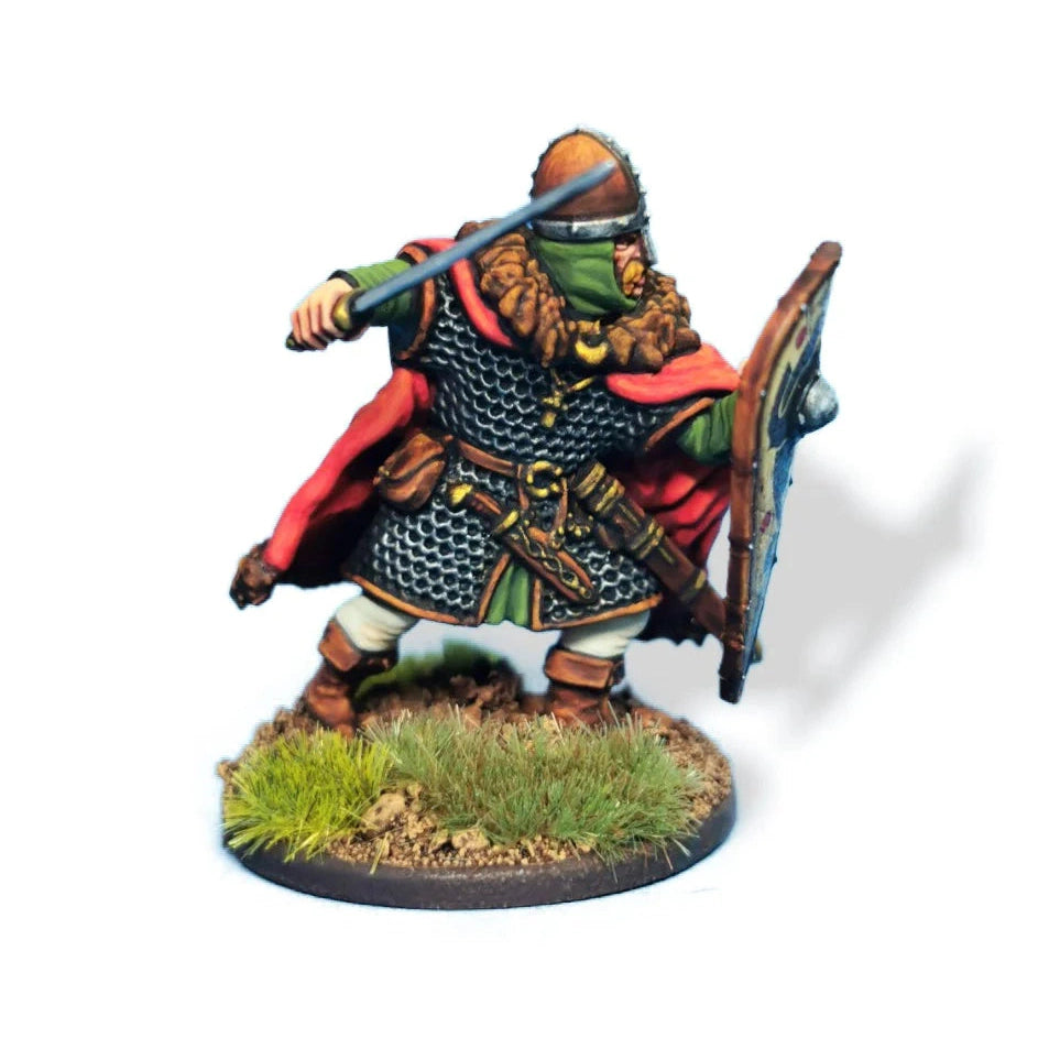 Victrix | Dark Ages Late Saxon Anglo Danes 30 Models | 28mm Plastic Unit | North Star Games | Miniature Kingdoms