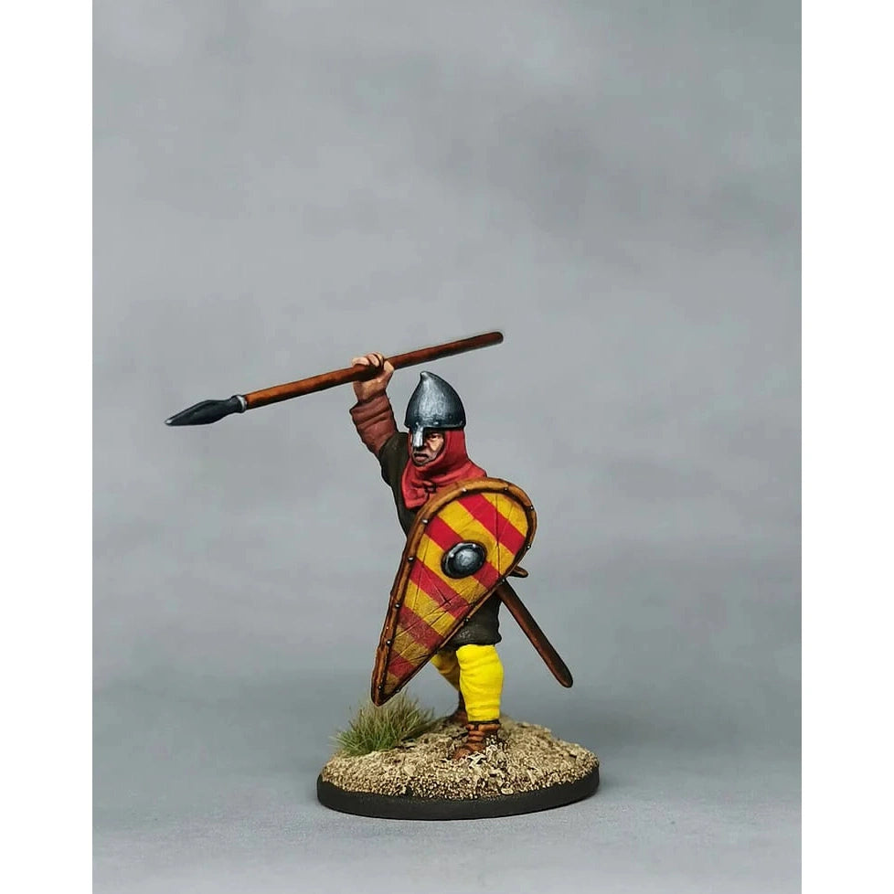 Victrix | Dark Ages Norman Infantry Thirty Model Pack | 28mm Plastic Unit | North Star Games | Miniature Kingdoms