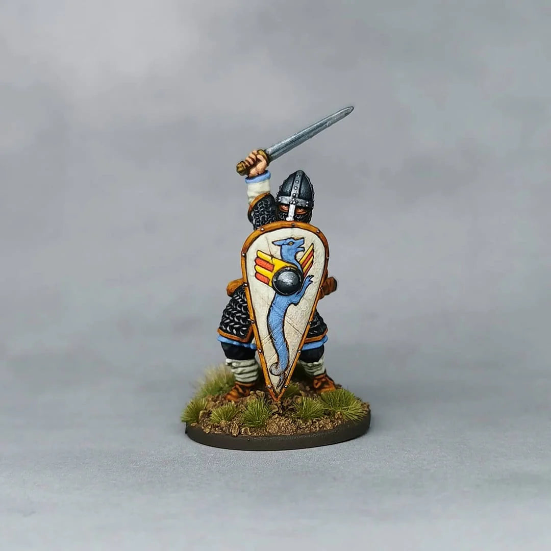 Victrix | Dark Ages Norman Infantry Sixty Model Pack | 28mm Plastic Unit | North Star Games | Miniature Kingdoms