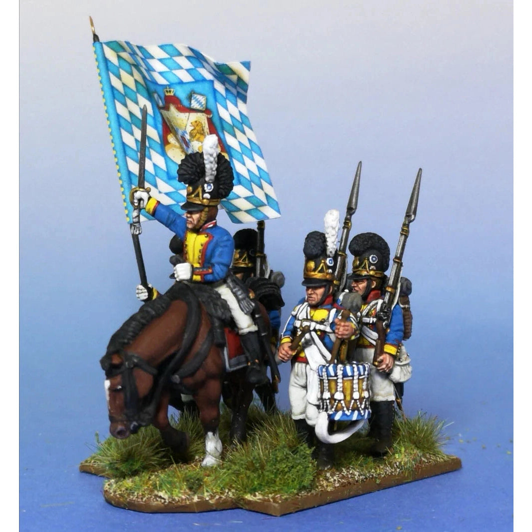 Victrix | Napoleonic Bavarian Line Infantry | 28mm Plastic Unit | North Star Games | Miniature Kingdoms