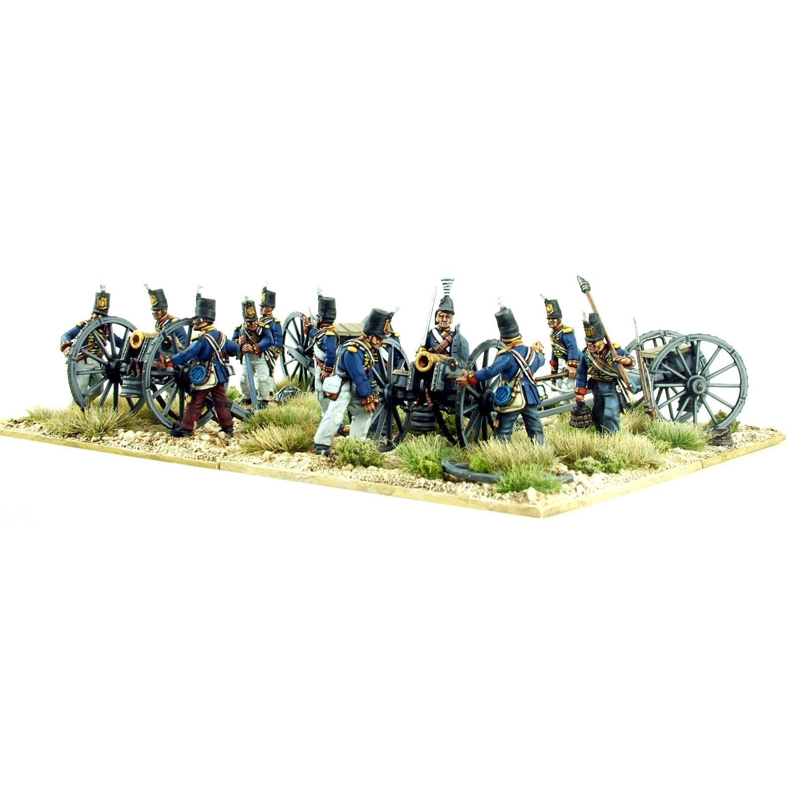 Victrix | Napoleonic British Foot Artillery | 28mm Plastic Unit | North Star Games | Miniature Kingdoms