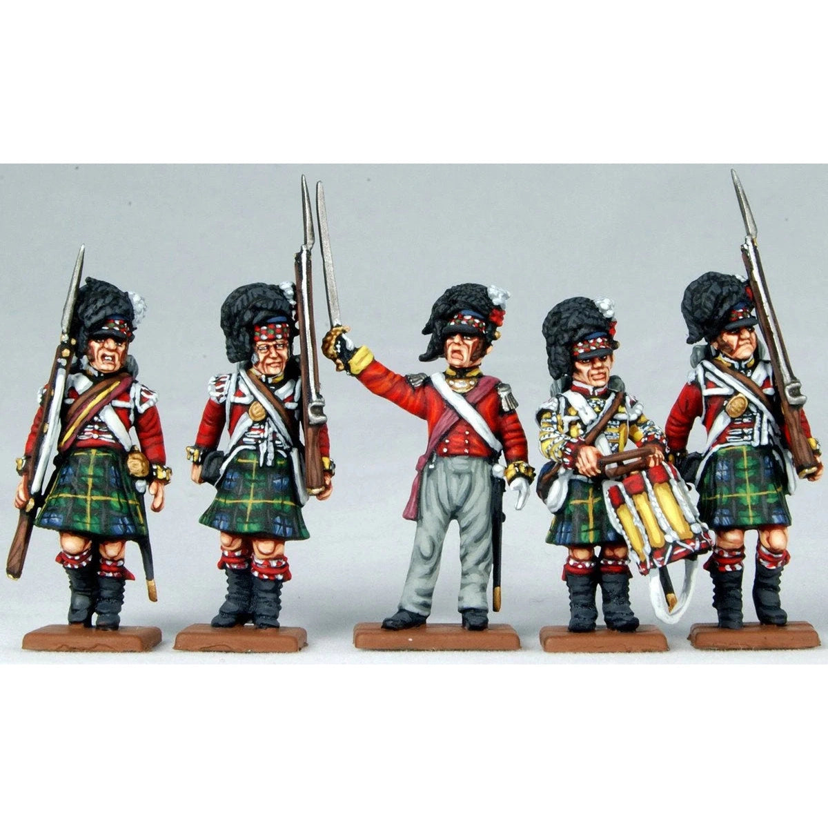 Victrix | Napoleonic British Highlanders Centre Companies | 28mm Plastic Unit | North Star Games | Miniature Kingdoms