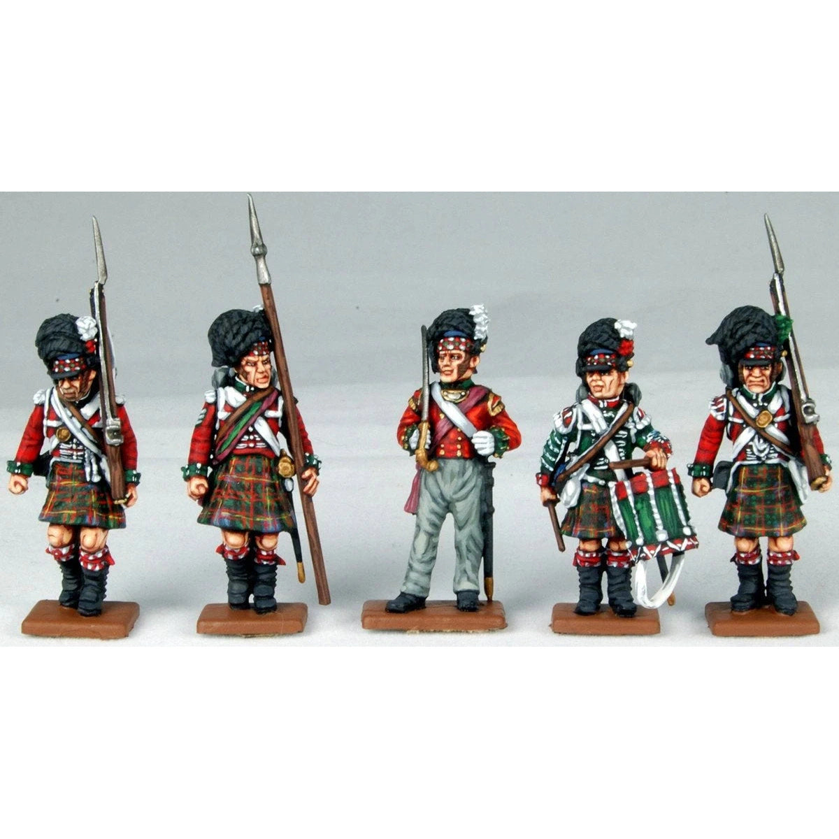 Victrix | Napoleonic British Highlanders Centre Companies | 28mm Plastic Unit | North Star Games | Miniature Kingdoms