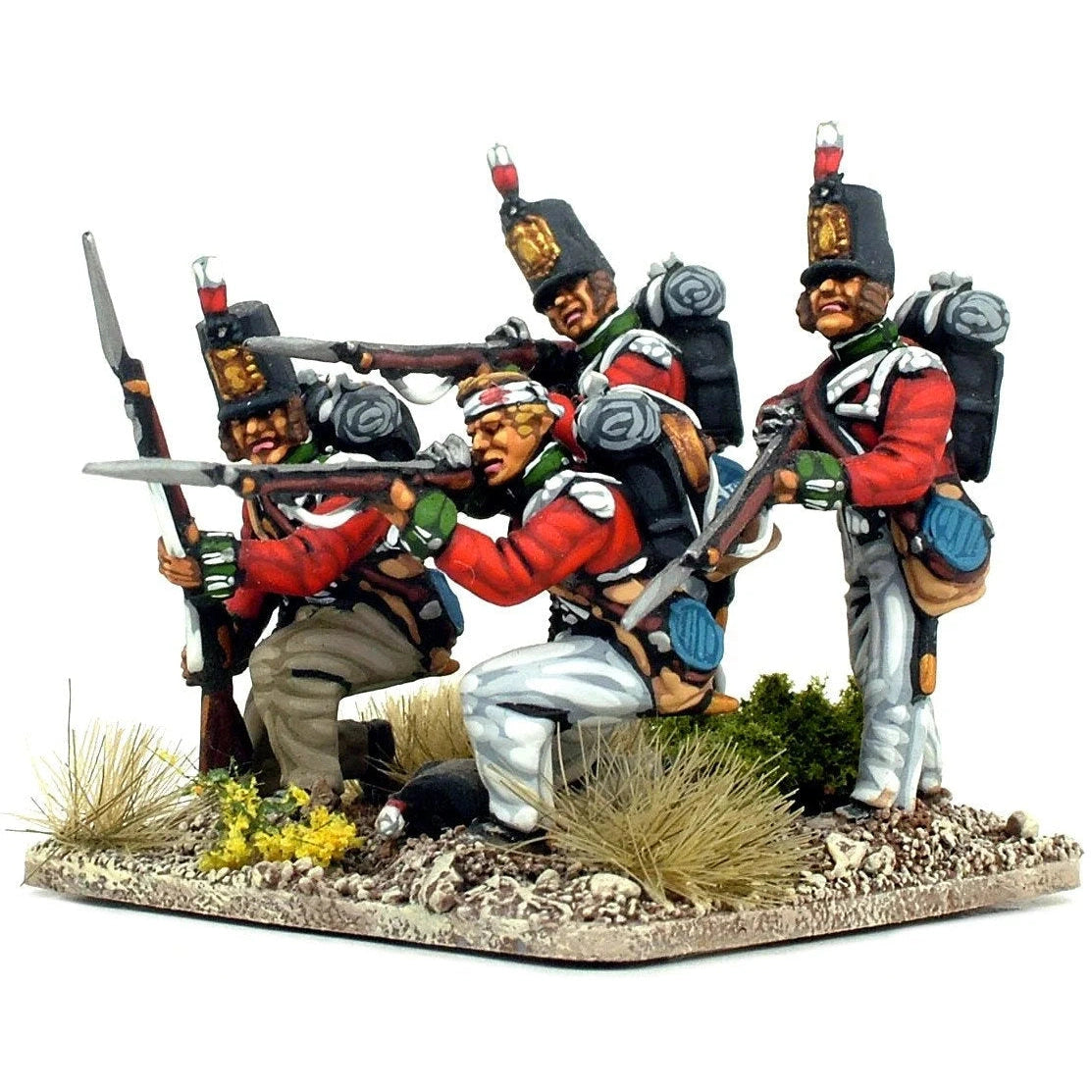 Victrix | Napoleonic Peninsular British Infantry Centre Companies | 28mm Plastic Unit | North Star Games | Miniature Kingdoms