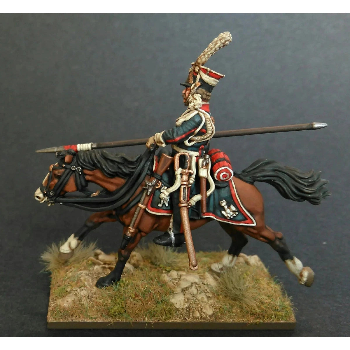 Victrix | Napoleonic French Imperial Guard Lancers | 28mm Plastic Unit | North Star Games | Miniature Kingdoms