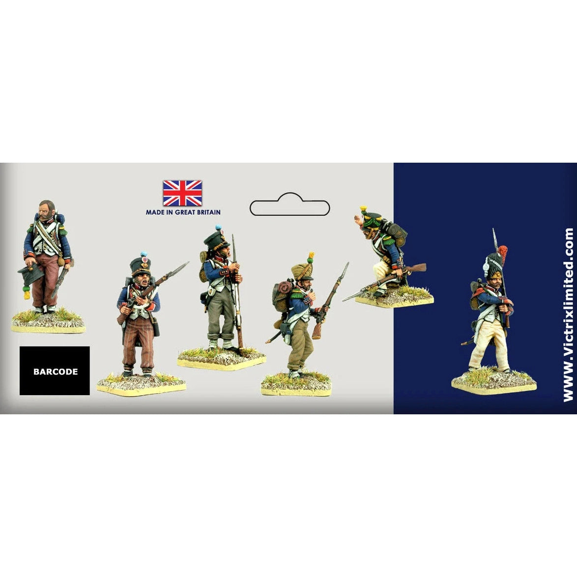 Victrix | Napoleonic French Line Infantry 1807-1812 | 28mm Plastic Unit | North Star Games | Miniature Kingdoms