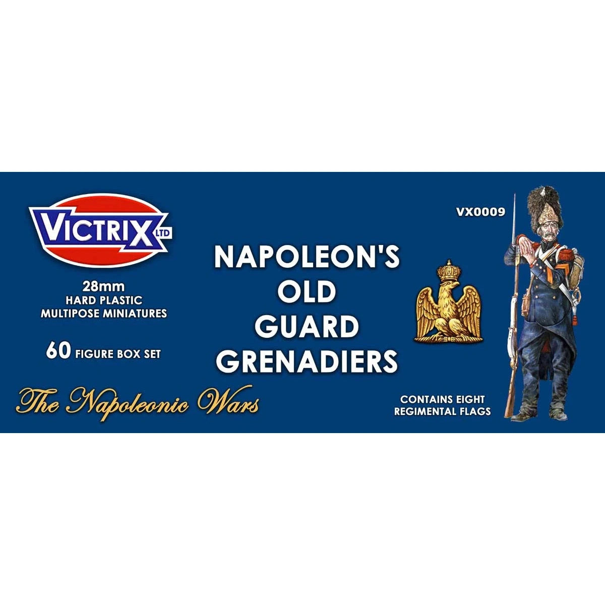 Victrix | Napoleonic Napoleon's Old Guard Grenadiers | 28mm Plastic Unit | North Star Games | Miniature Kingdoms