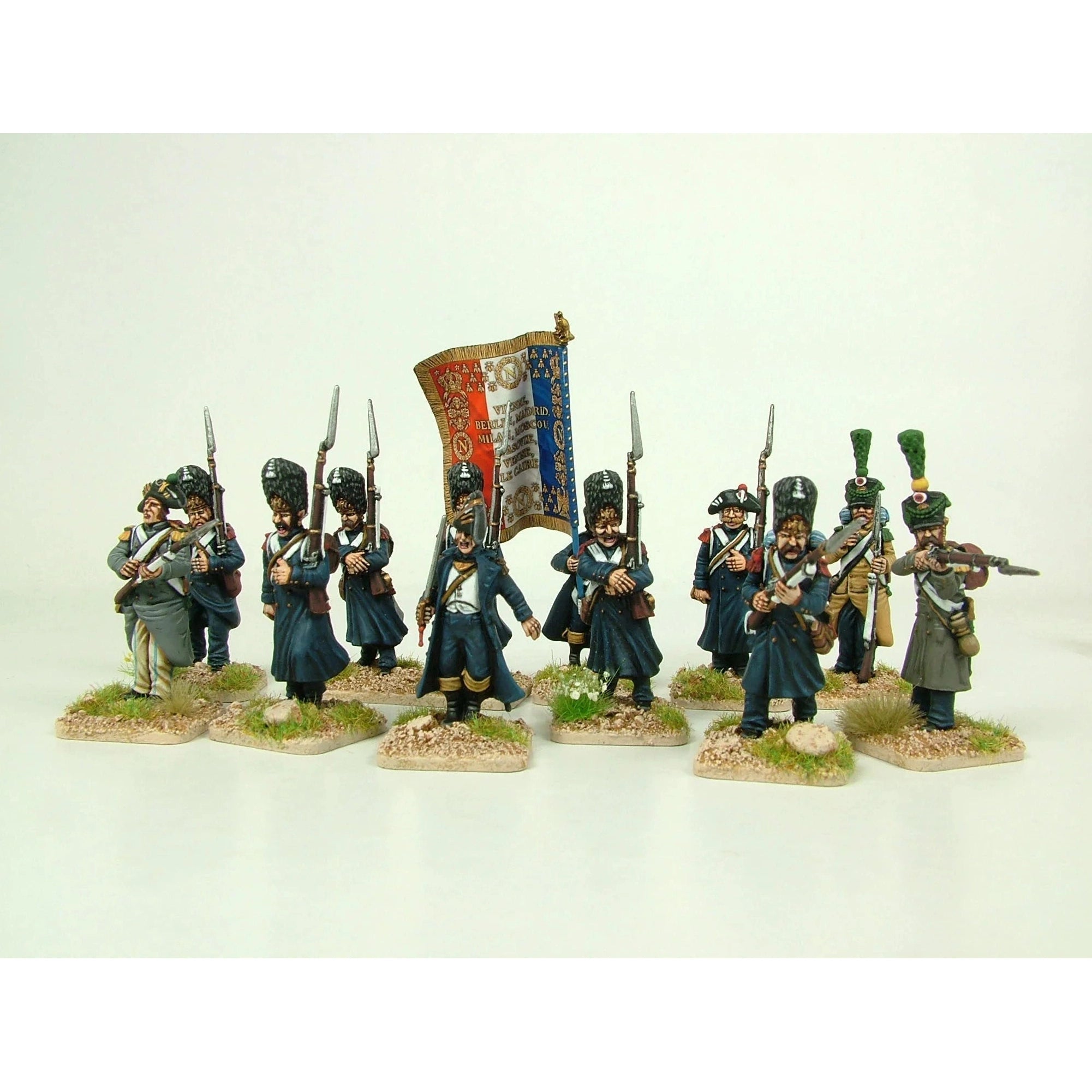 Victrix | Napoleonic Napoleon's Old Guard Grenadiers | 28mm Plastic Unit | North Star Games | Miniature Kingdoms