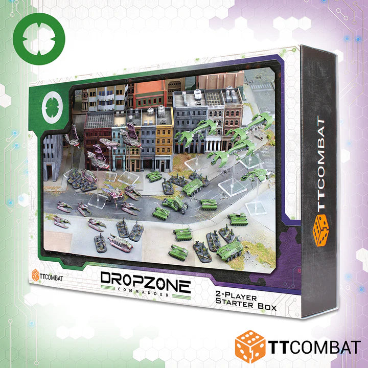 DropZone Commander | 2 Player Starter Game | Small Scale Plastic Starter | TTCombat | Miniature Kingdoms