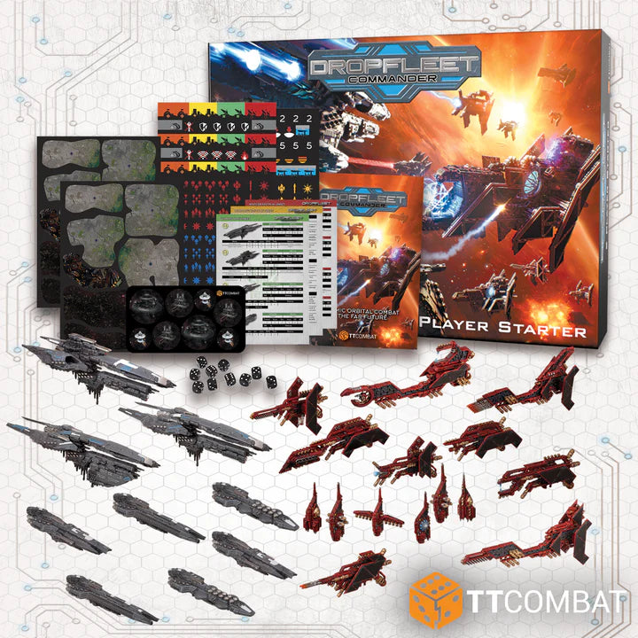 Dropfleet Commander | 2 Player Starter Set Starter | Bioficers vs UCM Starter