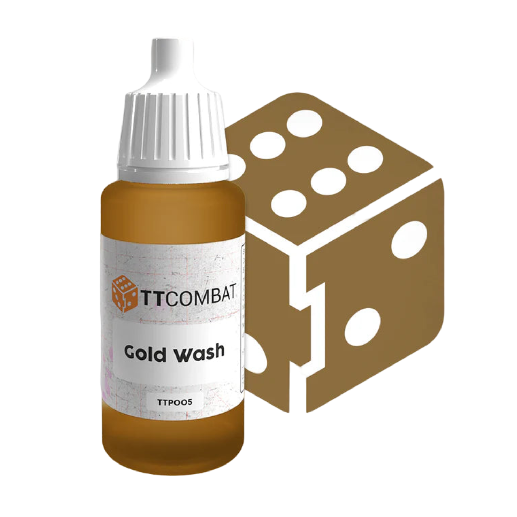 TTCombat | Gold Wash | 17ml Individual Paint | TTCombat | Miniature Kingdoms