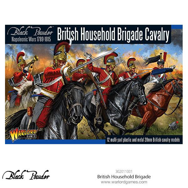 Black Powder | British Household Cavalry Brigade | 28mm Plastic Unit | Warlord | Miniature Kingdoms