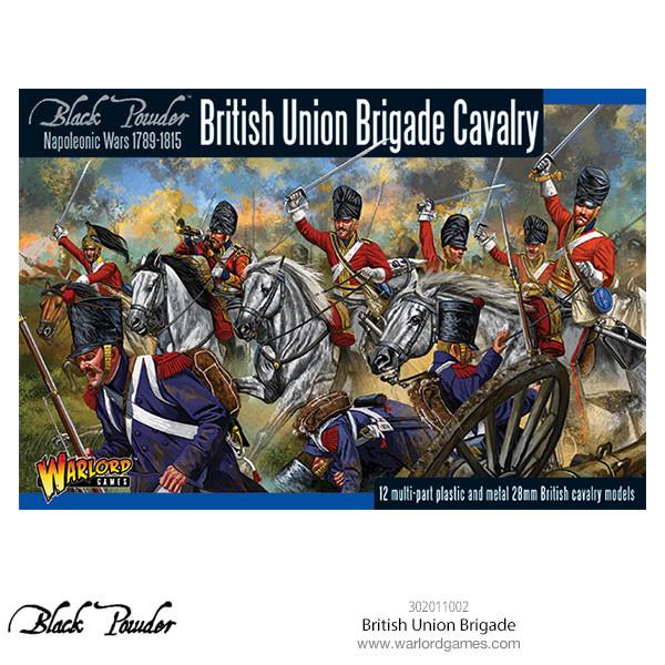 Black Powder | British Union Brigade Cavalry | 28mm Plastic Unit | Warlord | Miniature Kingdoms