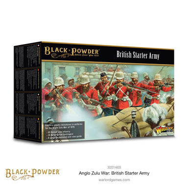 Black Powder | British Starter Army Zulu Wars | 28mm Plastic Starter | Warlord | Miniature Kingdoms