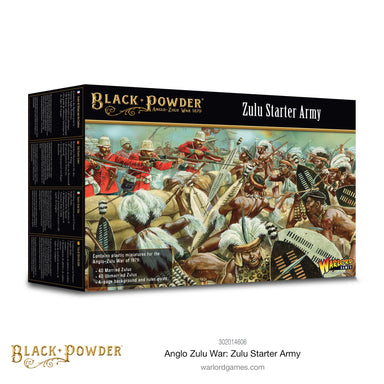 Black Powder | Starter Army Zulu Wars | 28mm Plastic Starter | Warlord | Miniature Kingdoms