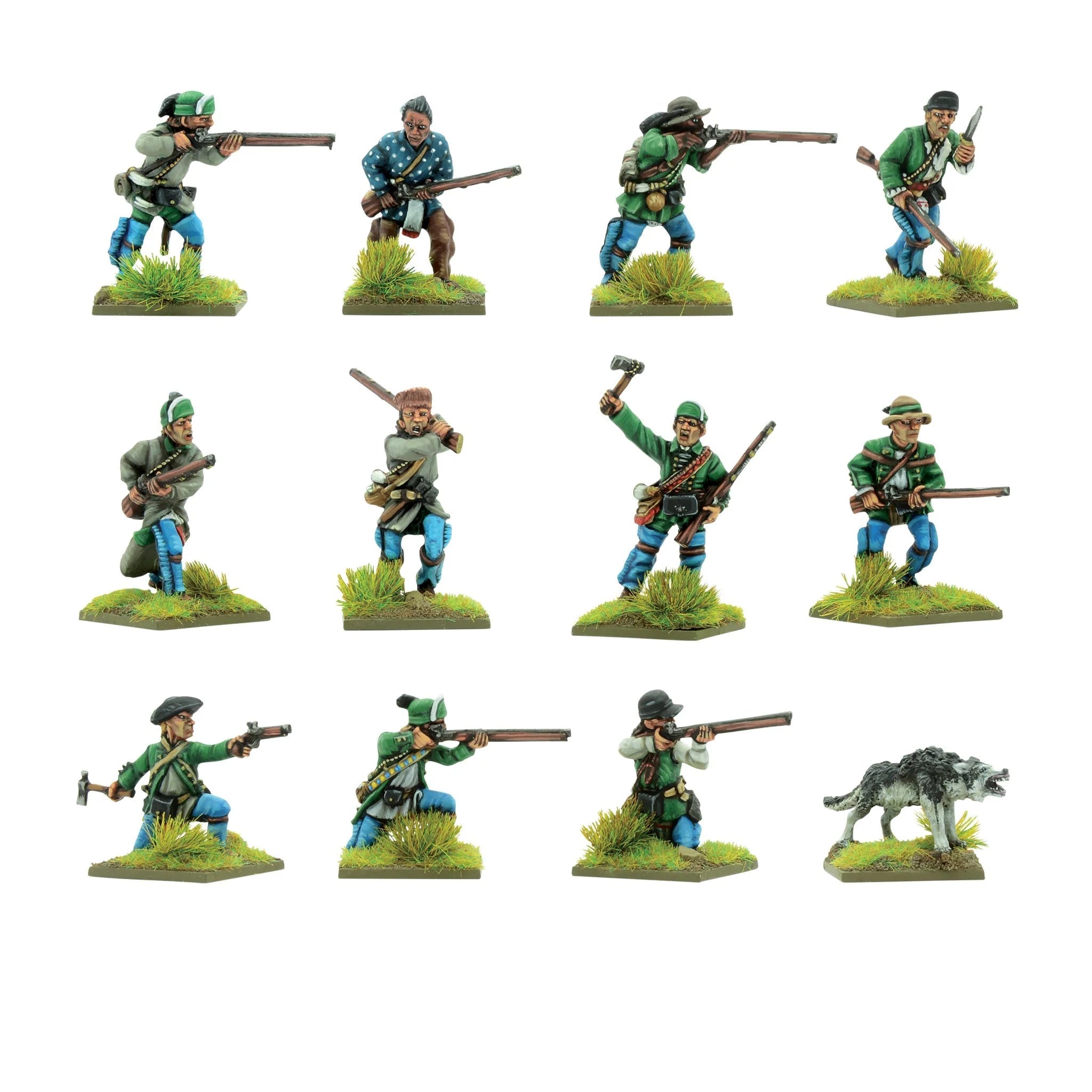 Black Powder | FIW Rogers' Rangers | 28mm Metal Unit