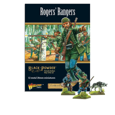 Black Powder | FIW Rogers' Rangers | 28mm Metal Unit