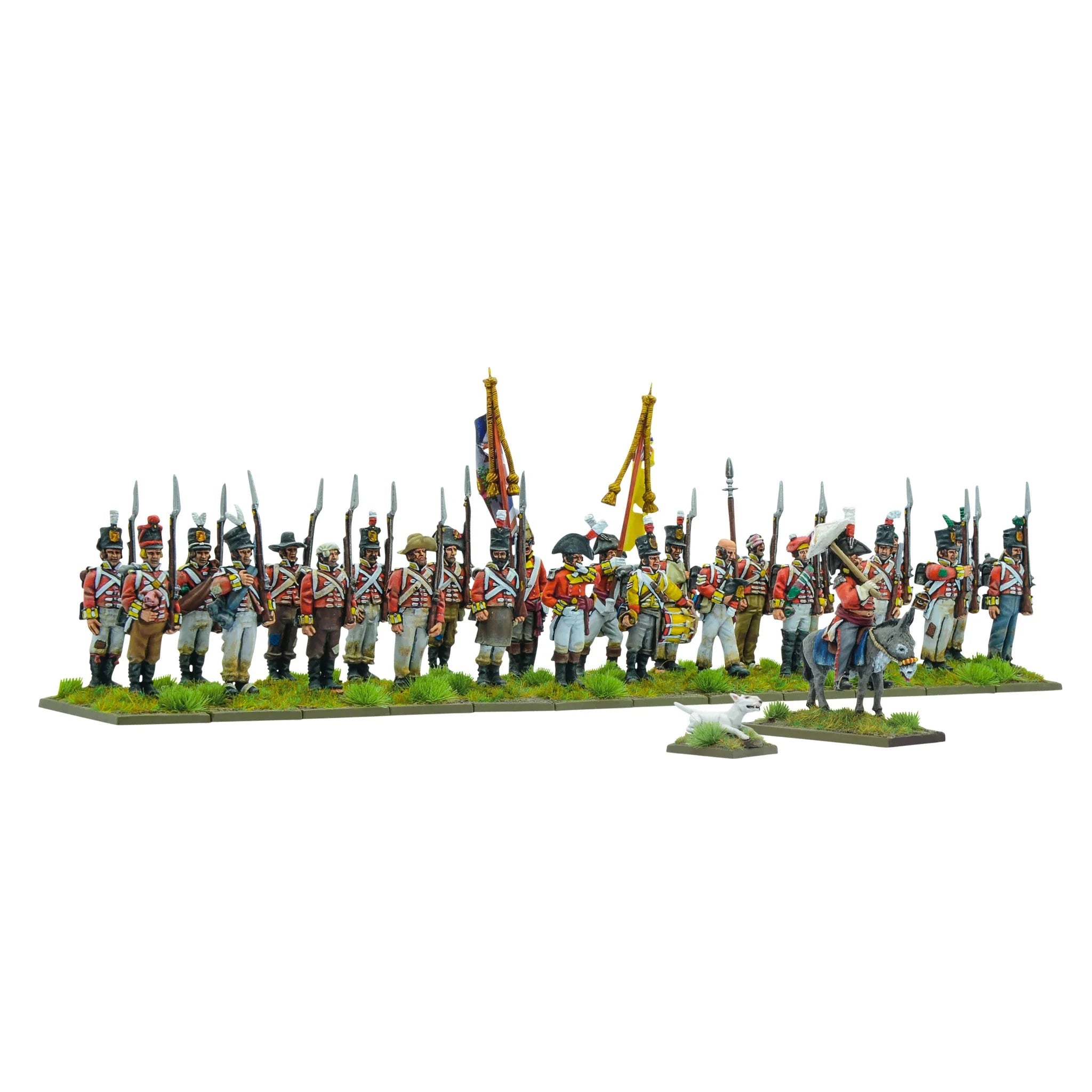 Black Powder | British O'er The Hills And Far Away | 28mm Plastic Unit