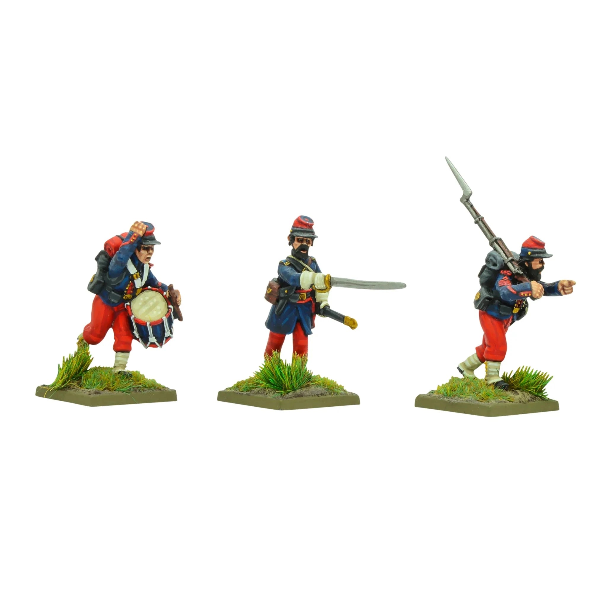 Black Powder | ACW Zouaves Regiment | 28mm Resin Unit