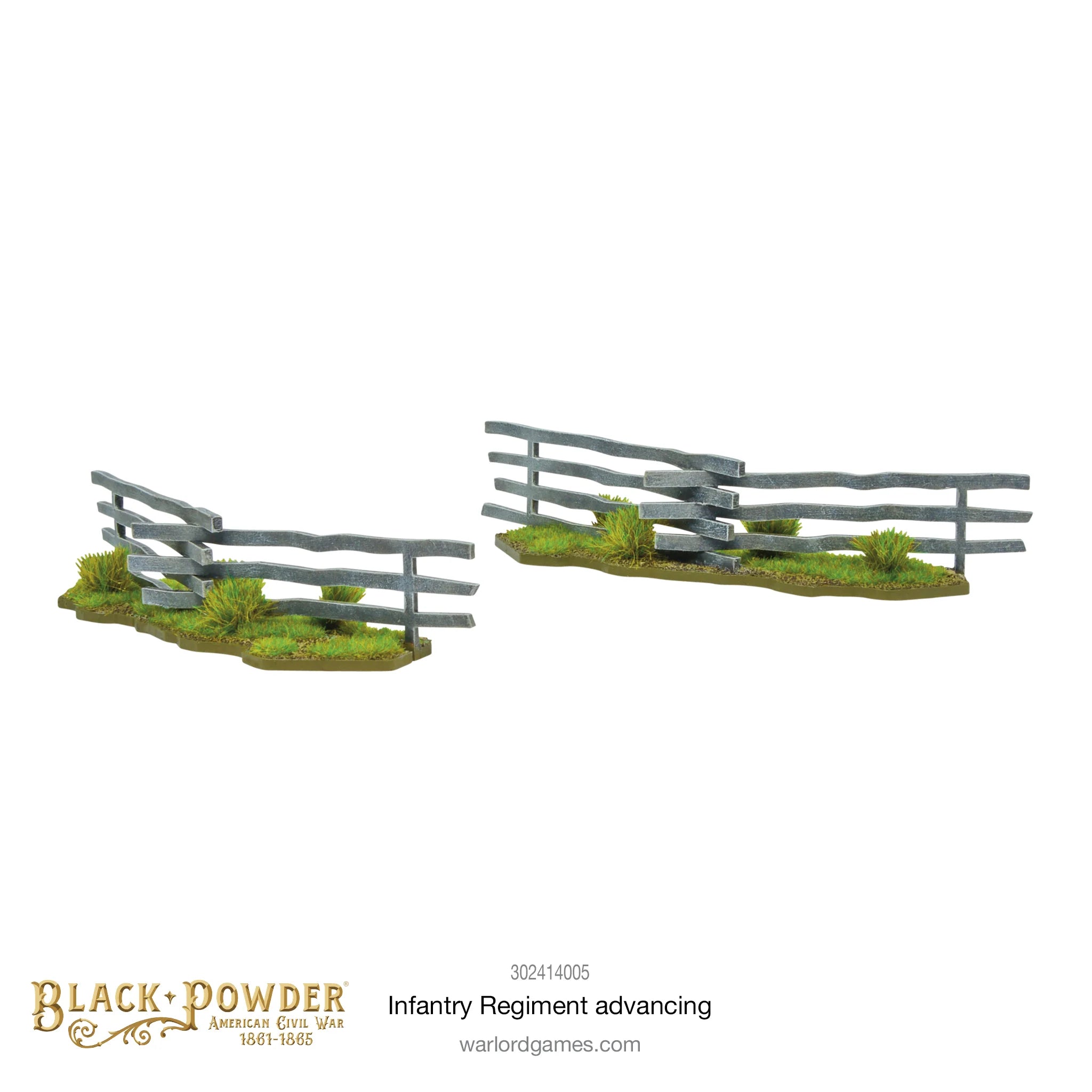 Black Powder | ACW Infantry Regiment Advancing | 28mm Resin Unit