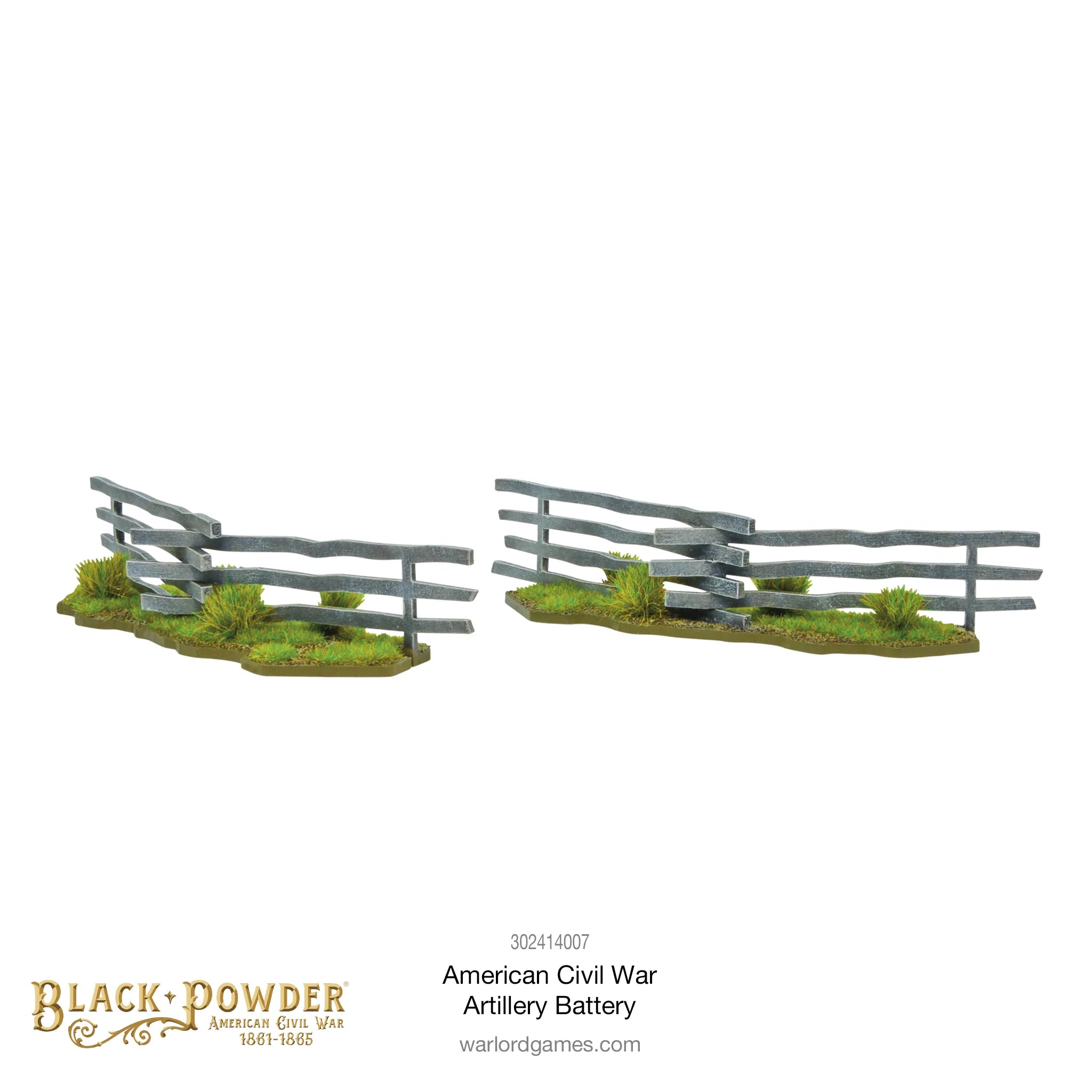 Black Powder | ACW Artillery Battery | 28mm Resin Unit