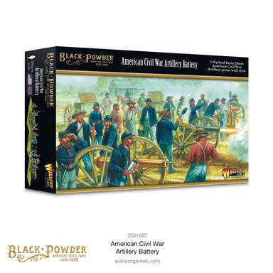 Black Powder | ACW Artillery Battery | 28mm Resin Unit