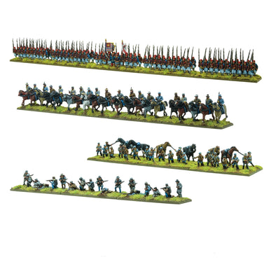 Black Powder Epic | American Civil War Confederate Cavalry and Zouaves' | 13.5mm Plastic Unit | Warlord | Miniature Kingdoms