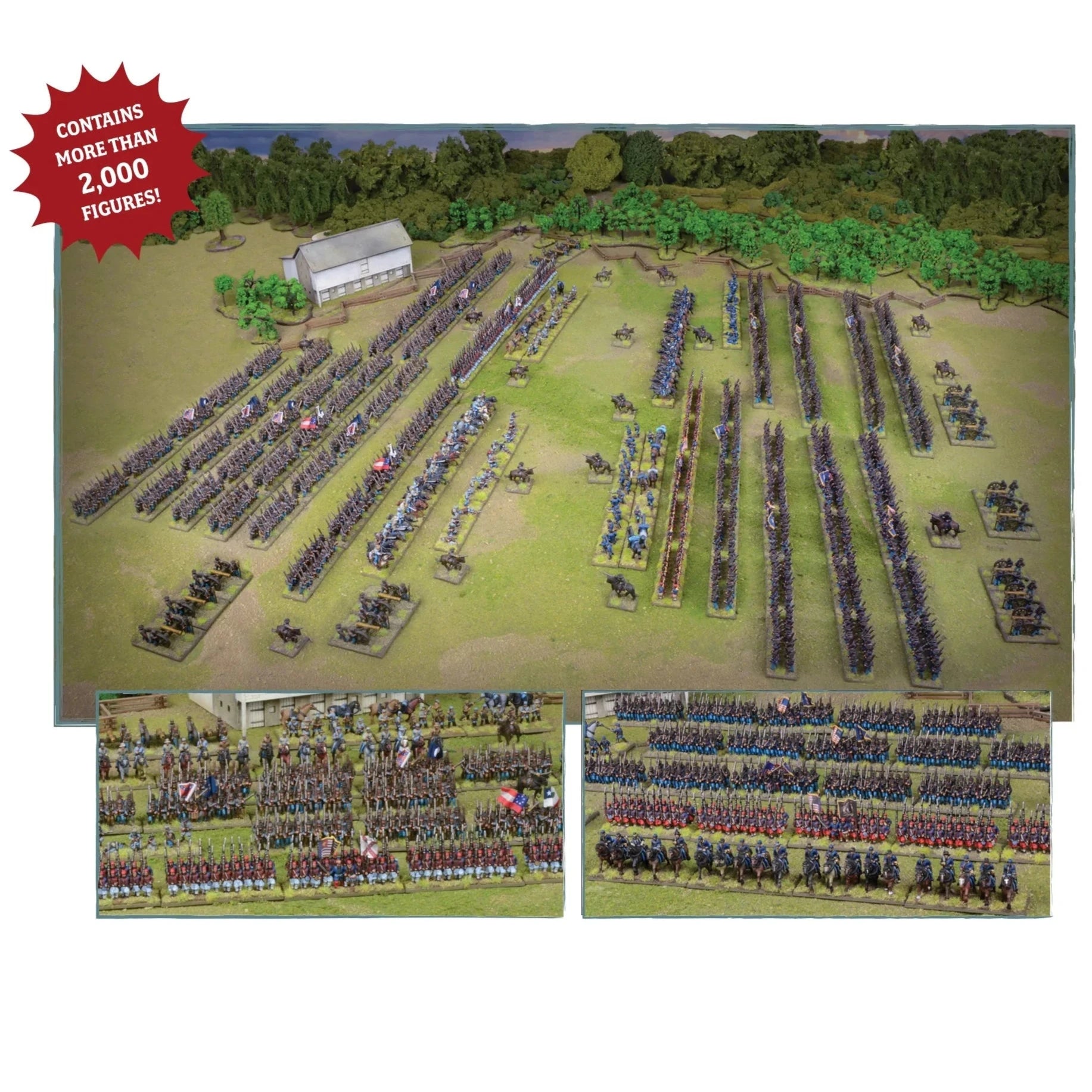 Black Powder Epic | American Civil War Gettysburg | 15mm Plastic Starter