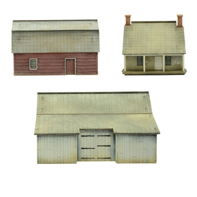 Sarissa Precision | North American Civil War Scenery Set ACW03E | 15mm MDF Terrain