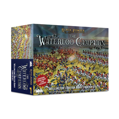 Black Powder Epic | Waterloo Campaign | Wellington's British Starter Army | 15mm Plastic Starter | Warlord | Miniature Kingdoms