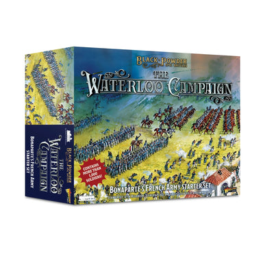 Black Powder Epic | Waterloo Campaign | Bonaparte's French Starter Army | 15mm Plastic Starter | Warlord | Miniature Kingdoms