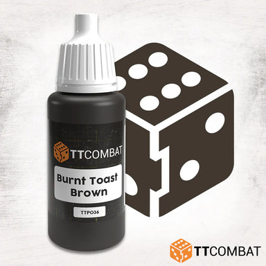 TTCombat | Burnt Toast Brown | 17ml Individual Paint | TTCombat | Miniature Kingdoms