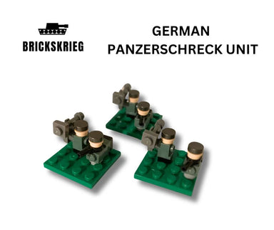 Brickskrieg | German | Panzerschreck Unit | 1/100 Scale Blocks Bag Pack