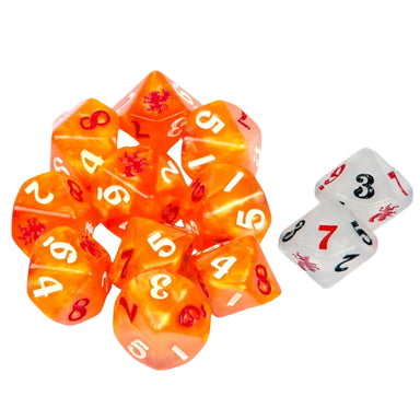 Carnevale | Dice Gifted Dice | D6 Dice Blister Pack | TTCombat | Miniature Kingdoms