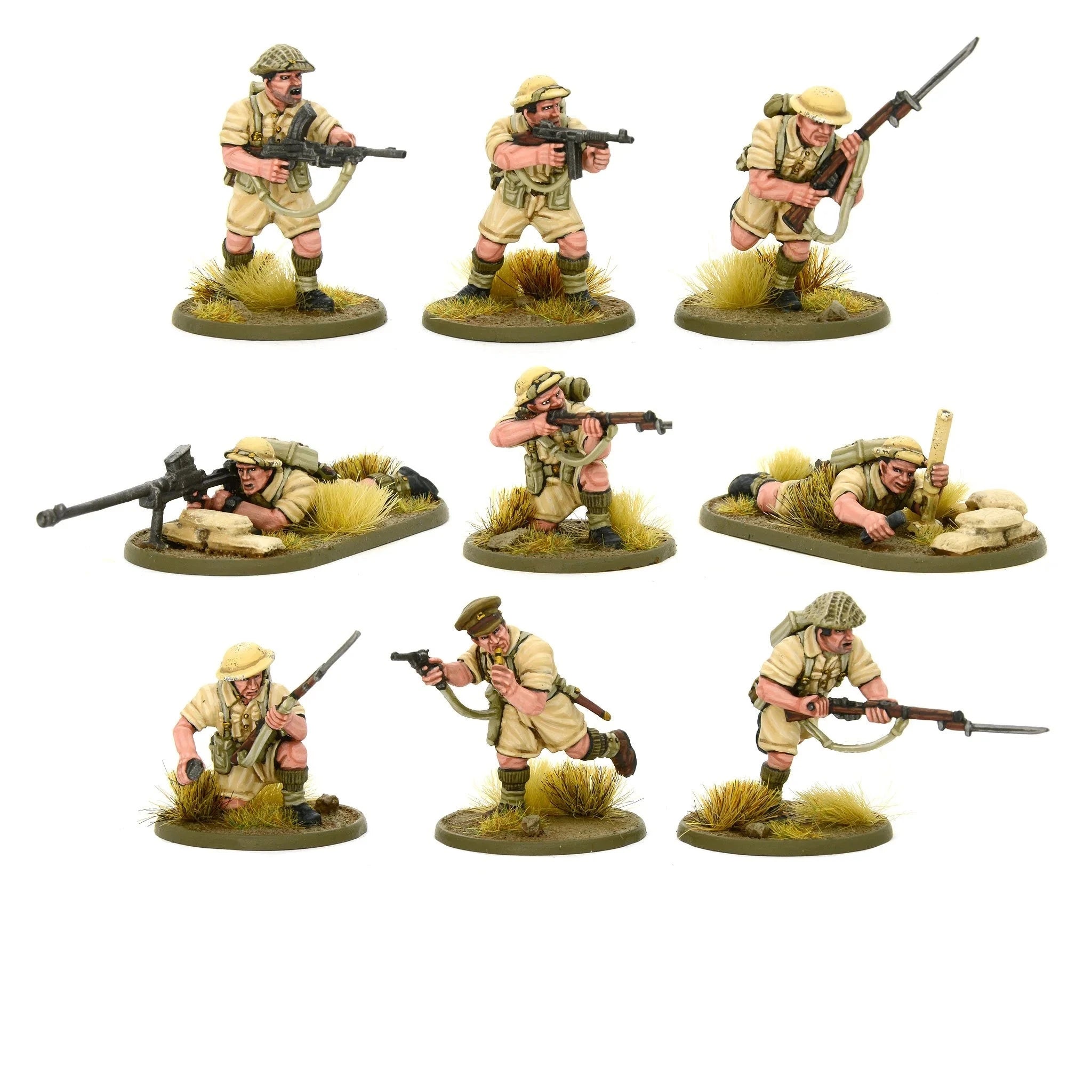 Bolt Action | British 8th Army | 28mm Plastic Unit