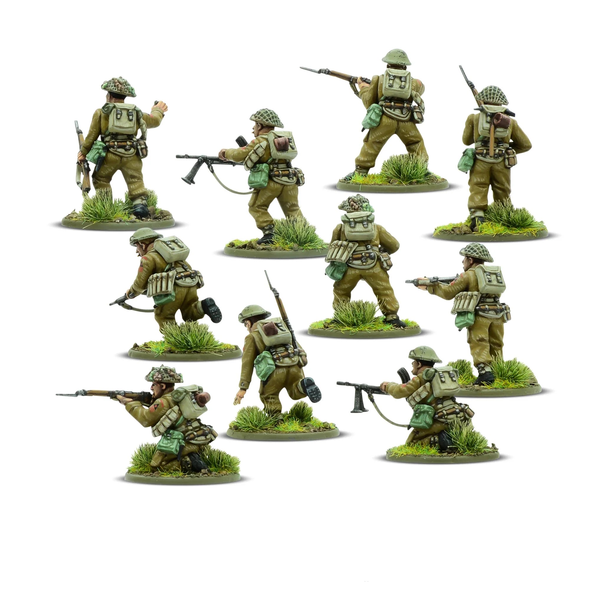 Bolt Action | British and Canadian Army Infantry 1943-45 | 28mm Plastic Unit