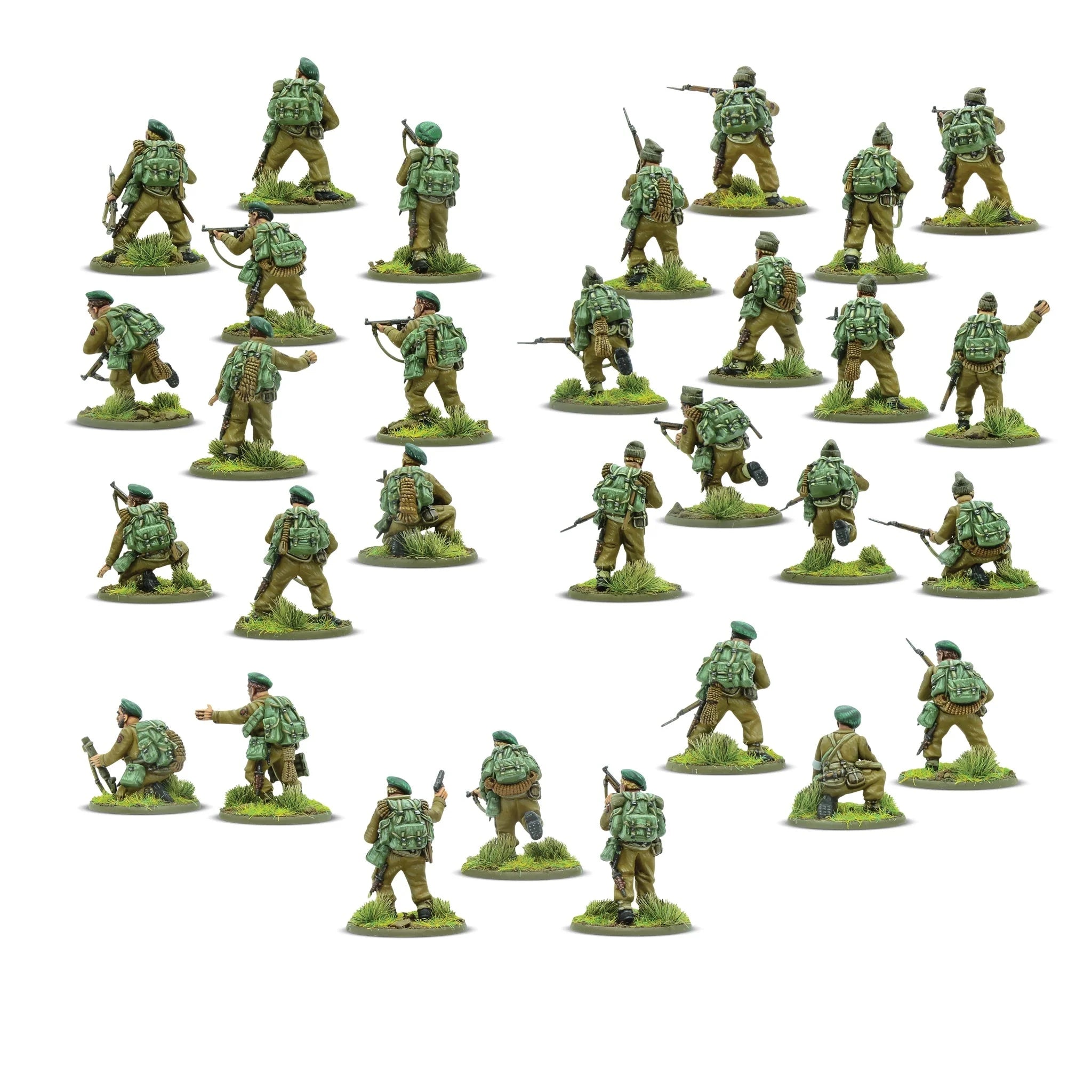 Bolt Action | British and Inter-Allied Commandos | 28mm Plastic Unit